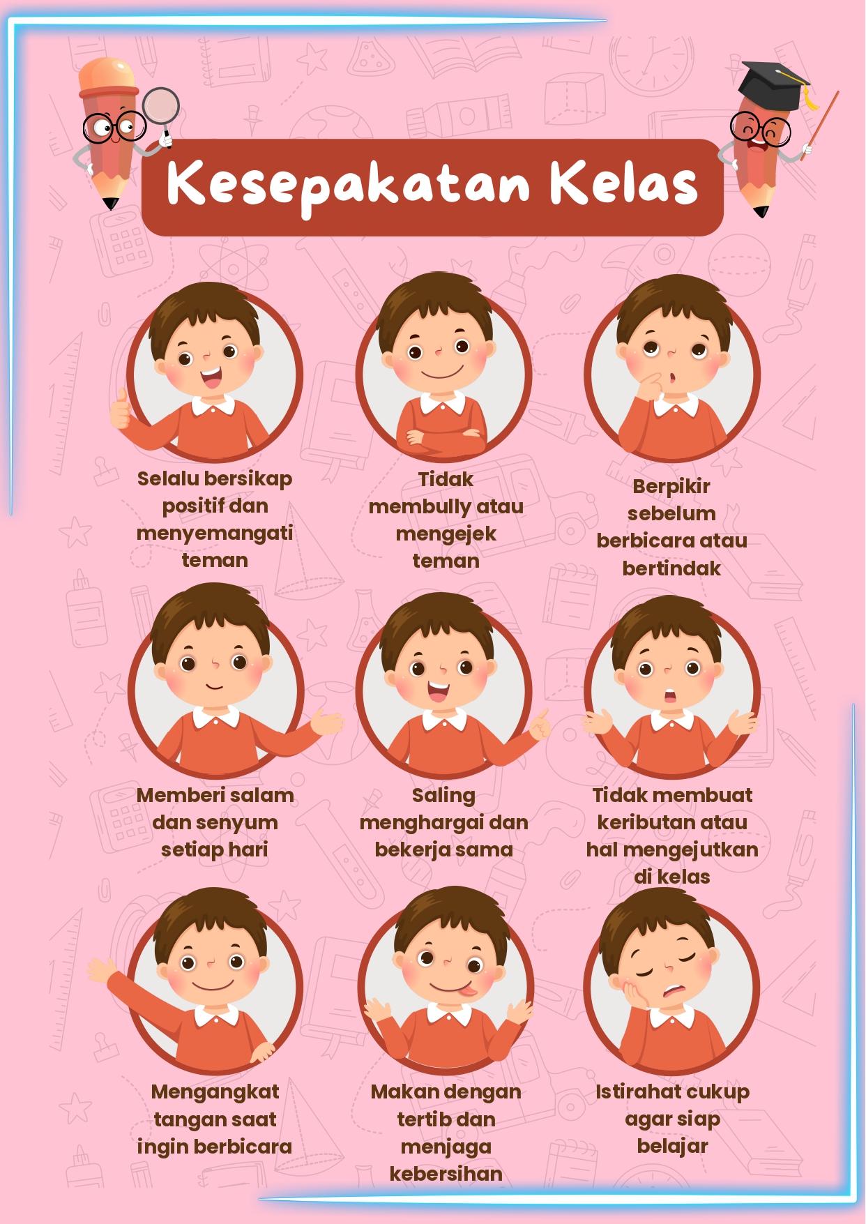 kesepakatan kelas 1